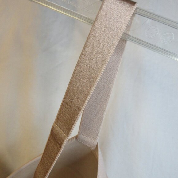 FELINA UNIQUE CROSS IN BACK BEIGE BRA SIZE 38DDD - Picture 8 of 10